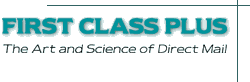 First Class Plus - the art and science of direct mail.